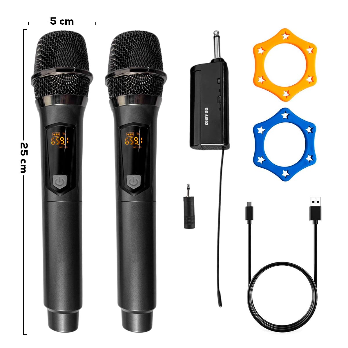 Miniatura 10 de Micrófonos Inalámbricos DX-U802